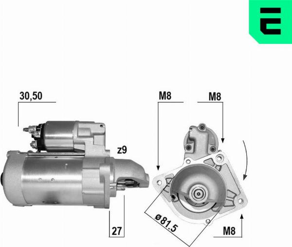ERA 221248A - Démarreur droxauto.com