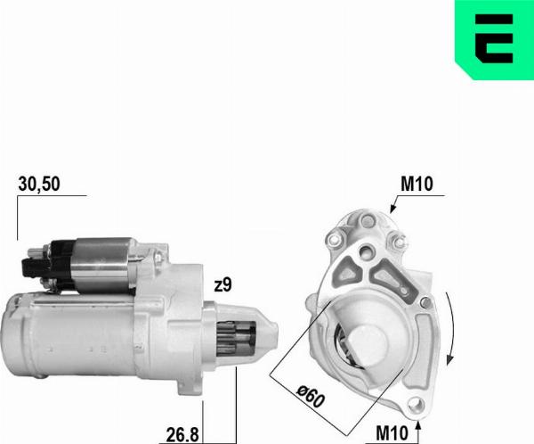 ERA 221242A - Démarreur droxauto.com