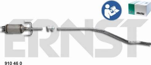 ERNST 910460 - Filtre à particules / à suie, échappement droxauto.com