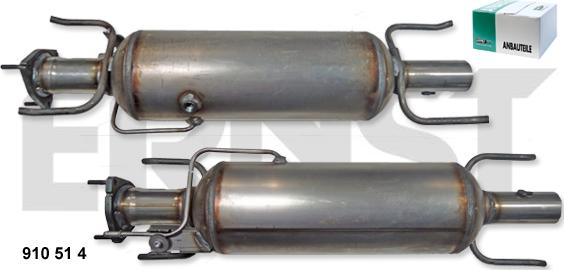 ERNST 910514 - Filtre à particules / à suie, échappement droxauto.com