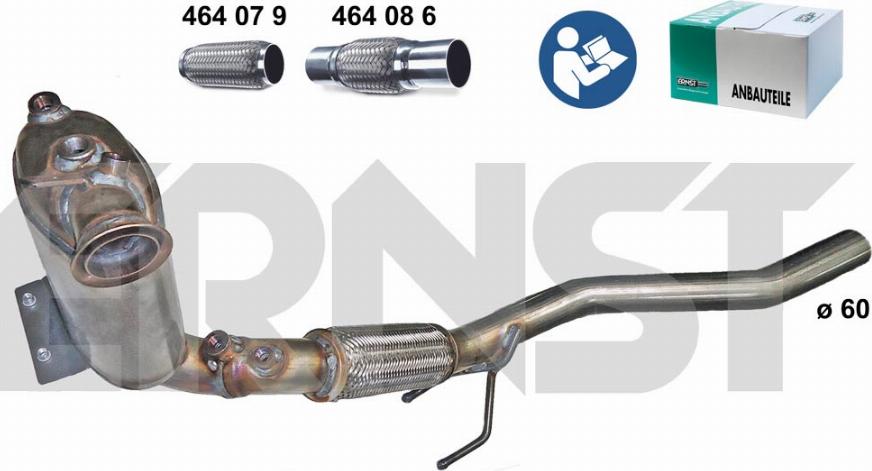 ERNST 910163 - Filtre à particules / à suie, échappement droxauto.com