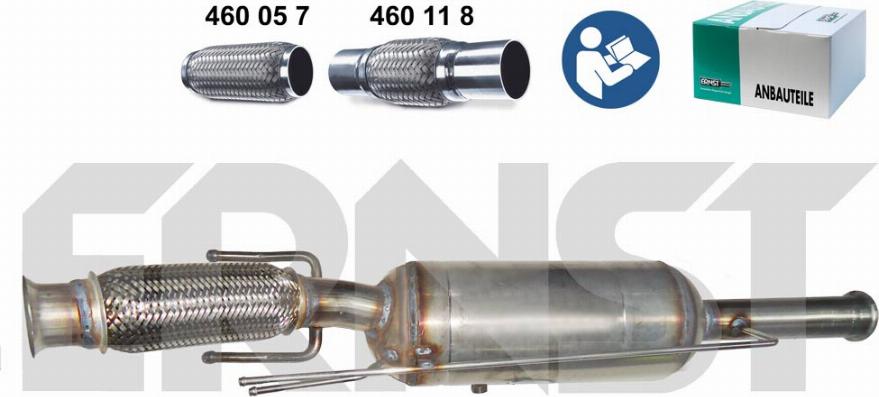 ERNST 910804 - Filtre à particules / à suie, échappement droxauto.com