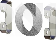 ERNST 496520 - Kit d'assemblage, système d'échappement droxauto.com