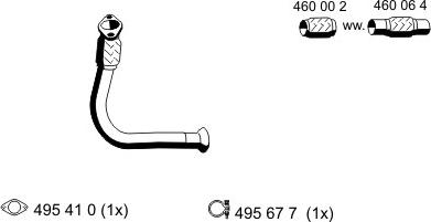ERNST 522588 - Tuyau d'échappement droxauto.com