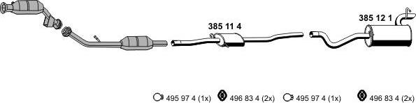 ERNST 040642 - Échappement droxauto.com