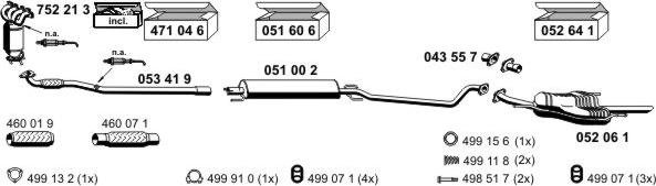 ERNST 050467 - Échappement droxauto.com
