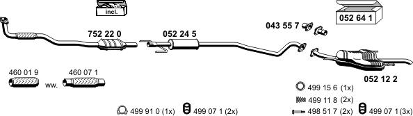 ERNST 050473 - Échappement droxauto.com