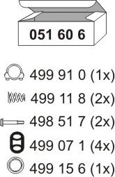 ERNST 051606 - Kit d'assemblage, silencieux droxauto.com