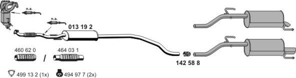 ERNST 051081 - Échappement droxauto.com