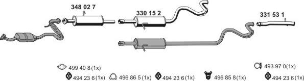ERNST 030985 - Échappement droxauto.com