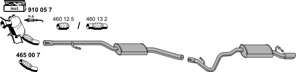 ERNST 020335 - Échappement droxauto.com