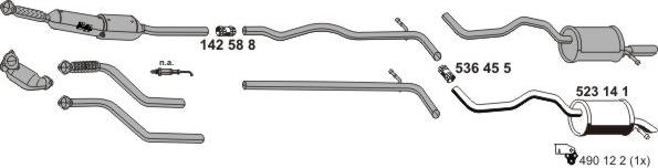 ERNST 100635 - Échappement droxauto.com