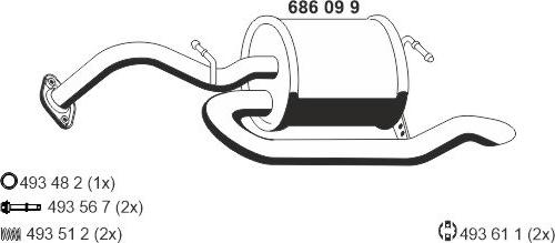 ERNST 180161 - Échappement droxauto.com