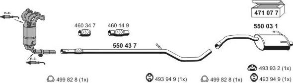 ERNST 120085 - Échappement droxauto.com