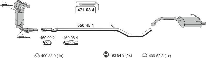 ERNST 120361 - Échappement droxauto.com