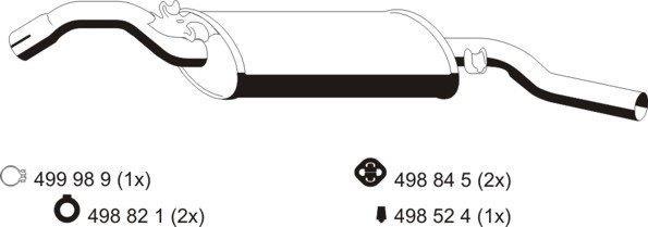 ERNST 122207 - Silencieux arrière droxauto.com