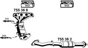 ERNST 170055 - Échappement droxauto.com