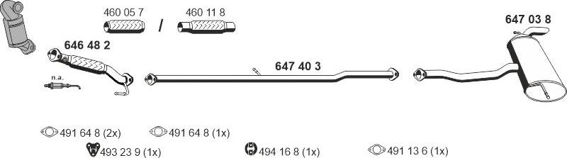 ERNST 250137 - Échappement droxauto.com