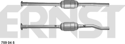 ERNST 759045 - Catalyseur droxauto.com