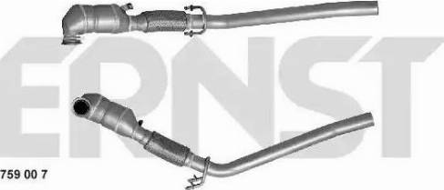 ERNST 759007 - Catalyseur droxauto.com
