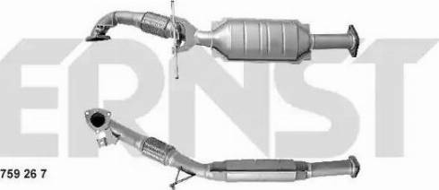 ERNST 759267 - Catalyseur droxauto.com