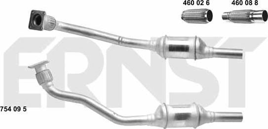 ERNST 754095 - Catalyseur droxauto.com