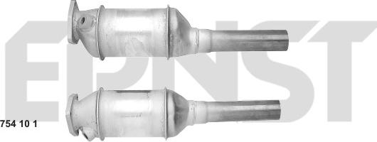 ERNST 754101 - Catalyseur droxauto.com