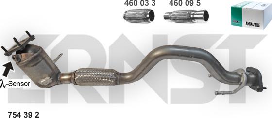 ERNST 754392 - Catalyseur droxauto.com