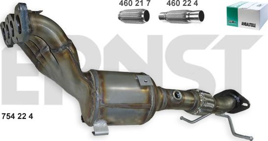 ERNST 754224 - Catalyseur droxauto.com