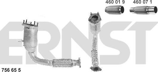 ERNST 756655 - Catalyseur droxauto.com