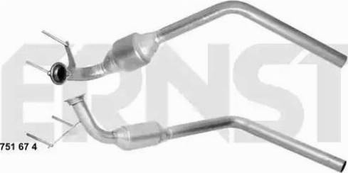 ERNST 751674 - Catalyseur droxauto.com