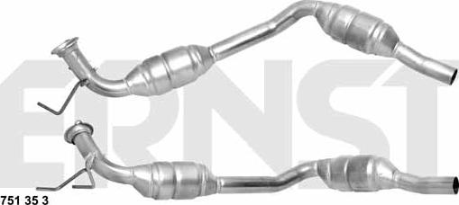 ERNST 751353 - Catalyseur droxauto.com