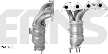 ERNST 758055 - Catalyseur droxauto.com