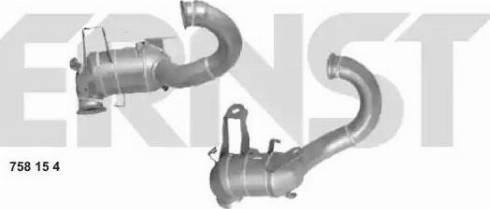ERNST 758154 - Catalyseur droxauto.com