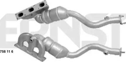 ERNST 758116 - Catalyseur droxauto.com