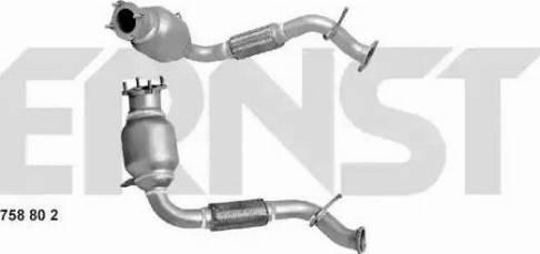 ERNST 758802 - Catalyseur droxauto.com