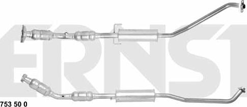 ERNST 753500 - Catalyseur droxauto.com