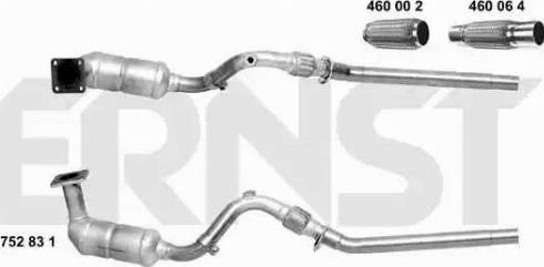 ERNST 752831 - Catalyseur droxauto.com