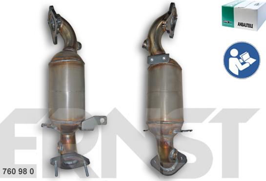 ERNST 760980 - Catalyseur droxauto.com