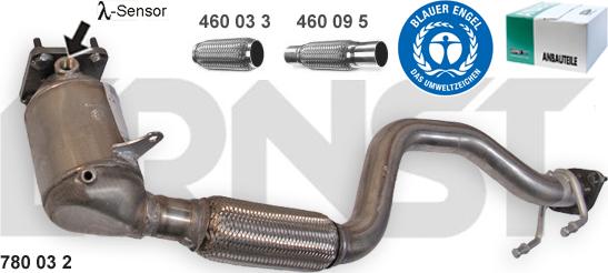 ERNST 780032 - Catalyseur droxauto.com
