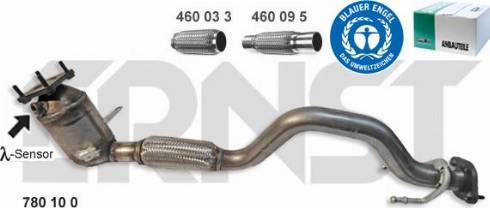ERNST 780100 - Catalyseur droxauto.com