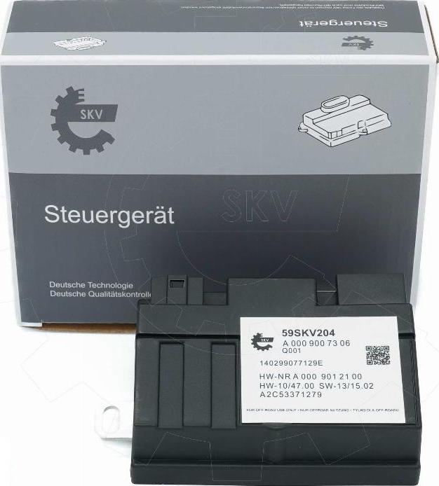 Esen SKV 59SKV204 - Dispositif de contrôle, pompe à carburant droxauto.com