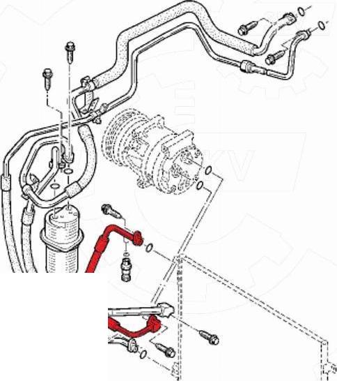 Esen SKV 54SKV675 - Conduite à haute / basse pression, climatisation droxauto.com