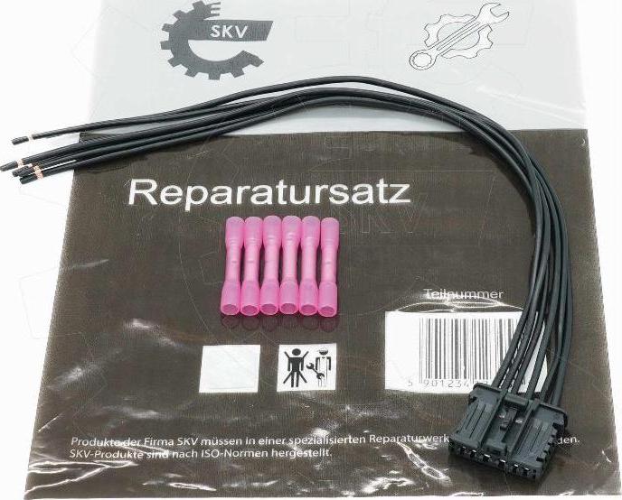 Esen SKV 53SKV139 - Kit de réparation pour câbles, feu arrière droxauto.com