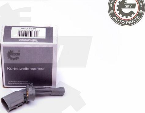Esen SKV 06SKV354 - Capteur, vitesse de roue droxauto.com