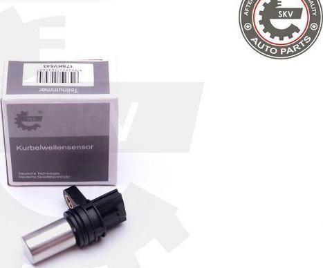 Esen SKV 17SKV543 - Capteur d'angle, vilebrequin droxauto.com