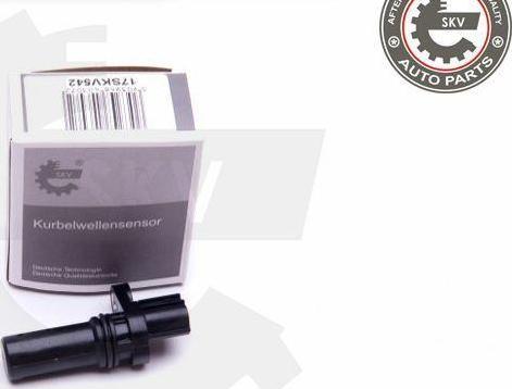 Esen SKV 17SKV542 - Capteur d'angle, vilebrequin droxauto.com