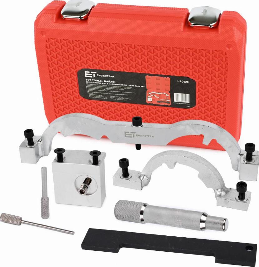 ET Engineteam HP0026 - Kit d'outils de réglage, épure de distribution droxauto.com