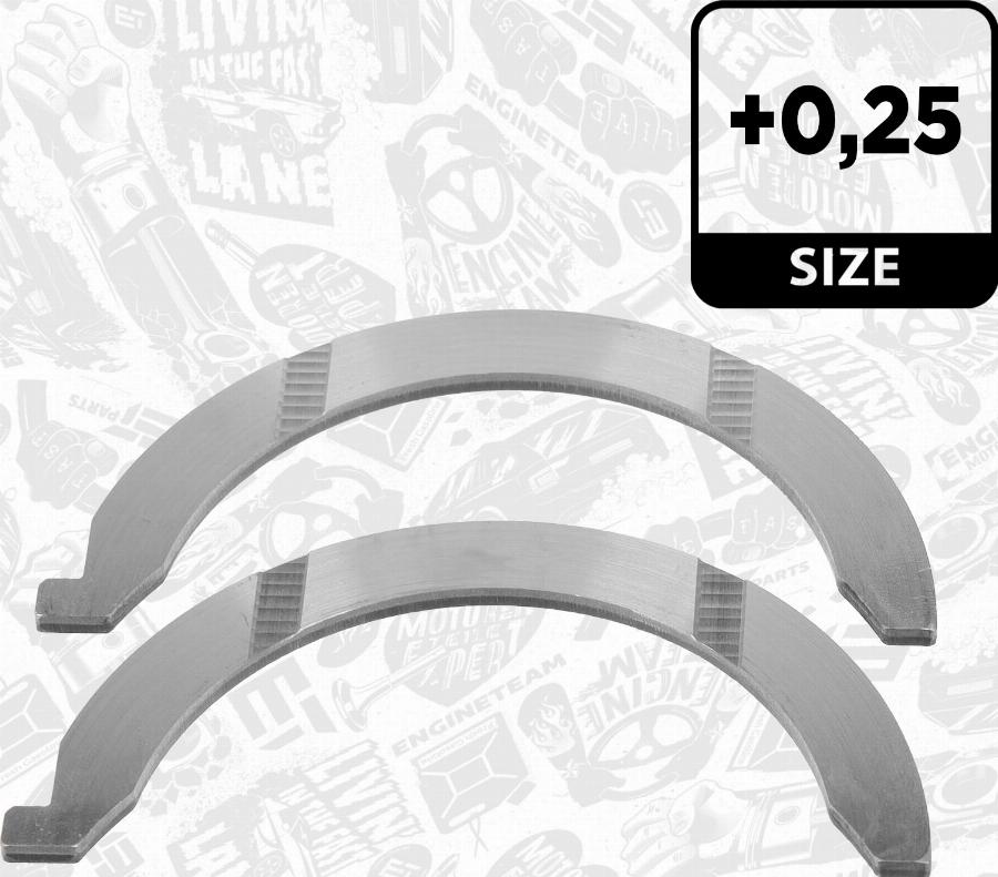 ET Engineteam LA002425 - Rondelle d'écartement, vilebrequin droxauto.com