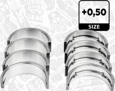 ET Engineteam LH004250 - Kit de coussinet de vilebrequin droxauto.com
